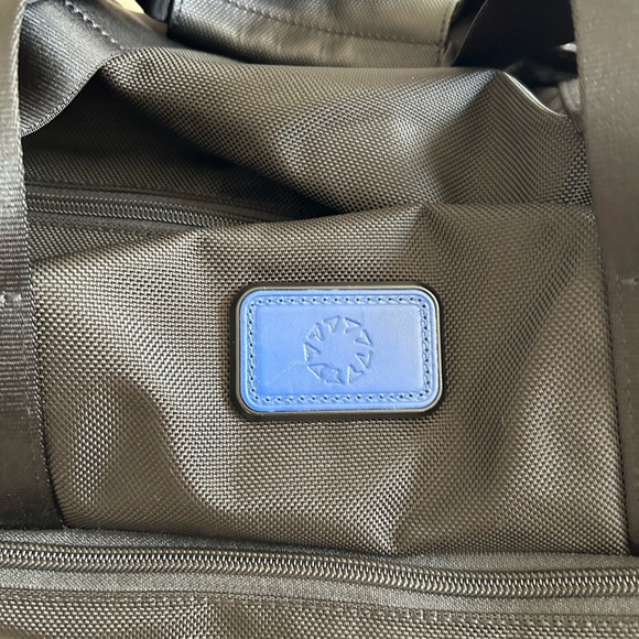 Tumi Nylon Alpha Double Expansion Travel Satchel - Picture 9 of 17